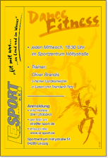 Kurszeiten von Dance-Fitness bei L.E.Sport e.V.